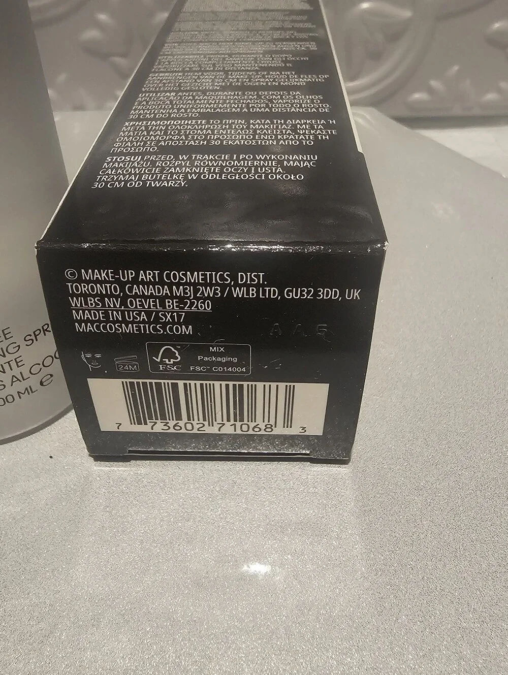 MAC Cosmetics Fix+ Multitasking Setting Spray Full Size 100ml NIB